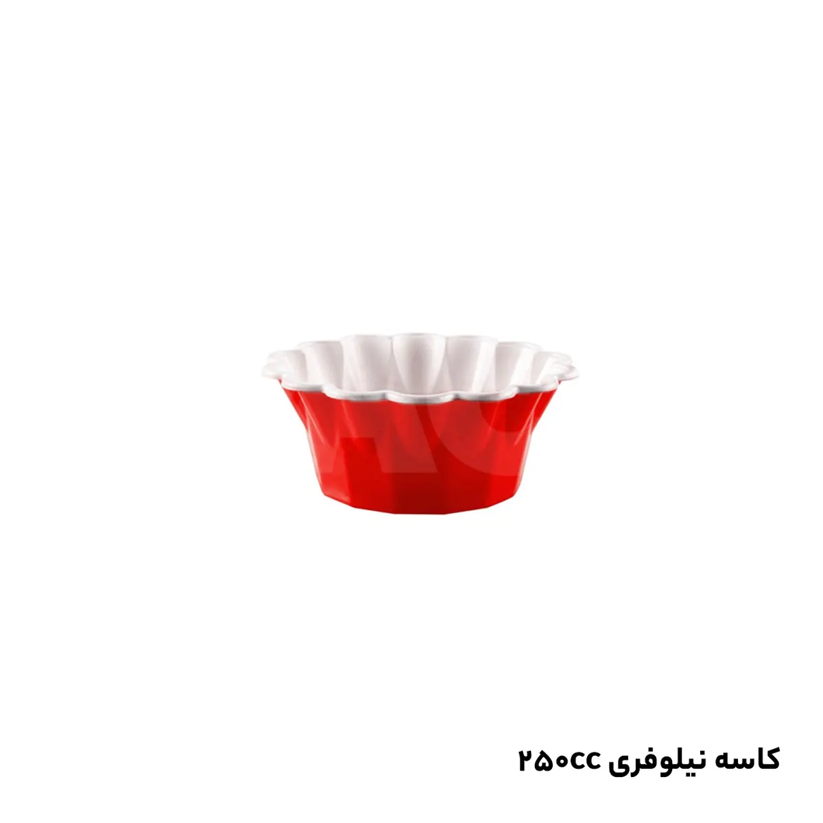 کاسه یکبار مصرف فانتزی رنگی بستنی نیلوفری مدل 250 رویا ( 1200 عدد)
