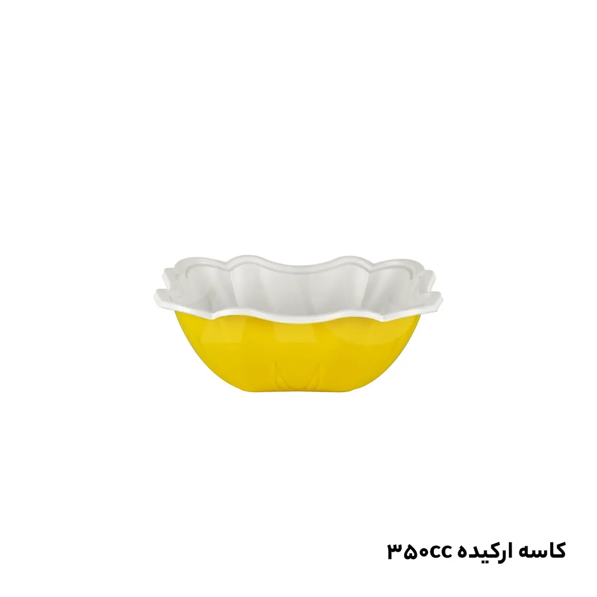کاسه بستنی یکبار مصرف رنگی ارکیده مدل 350 نوین رویا (کارتن 600عددی)