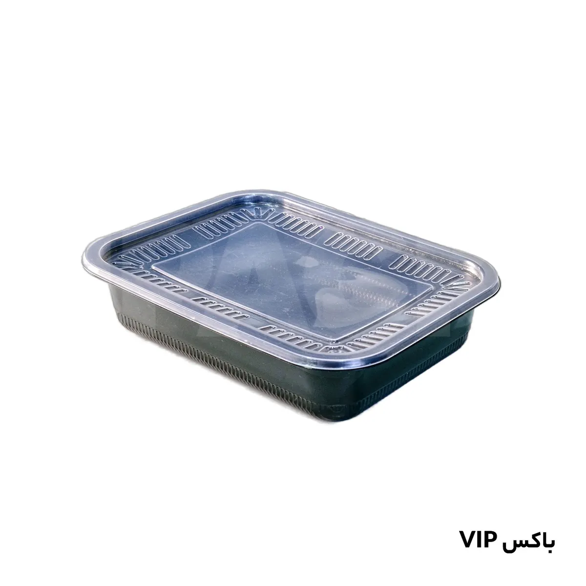 ظرف باکس vip 1000 پریما ماکروویوی مشکی با درب ( 300عددی)