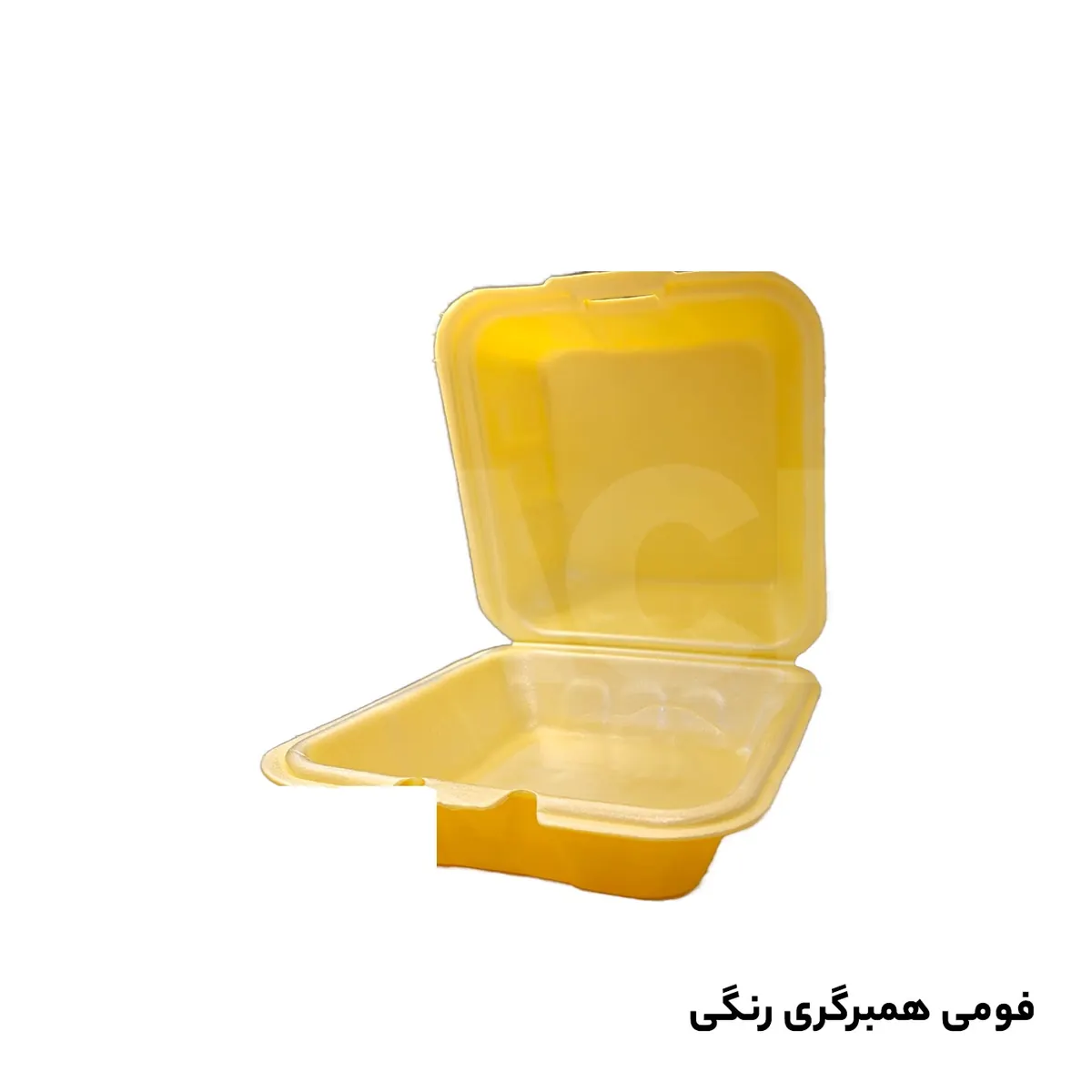 ظرف یکبارمصرف فوم همبرگری ( مینی دیپلمات ) 219 رنگی ( 200عددی)