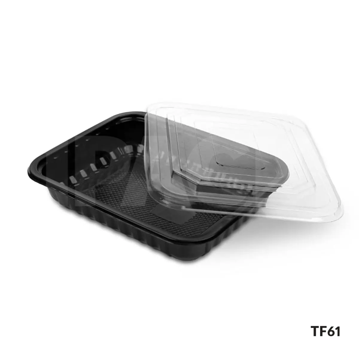 دیس پذیرایی مجلسی مشکی بزرگ 61 (701) تک خانه با درب ( 50 عددی)